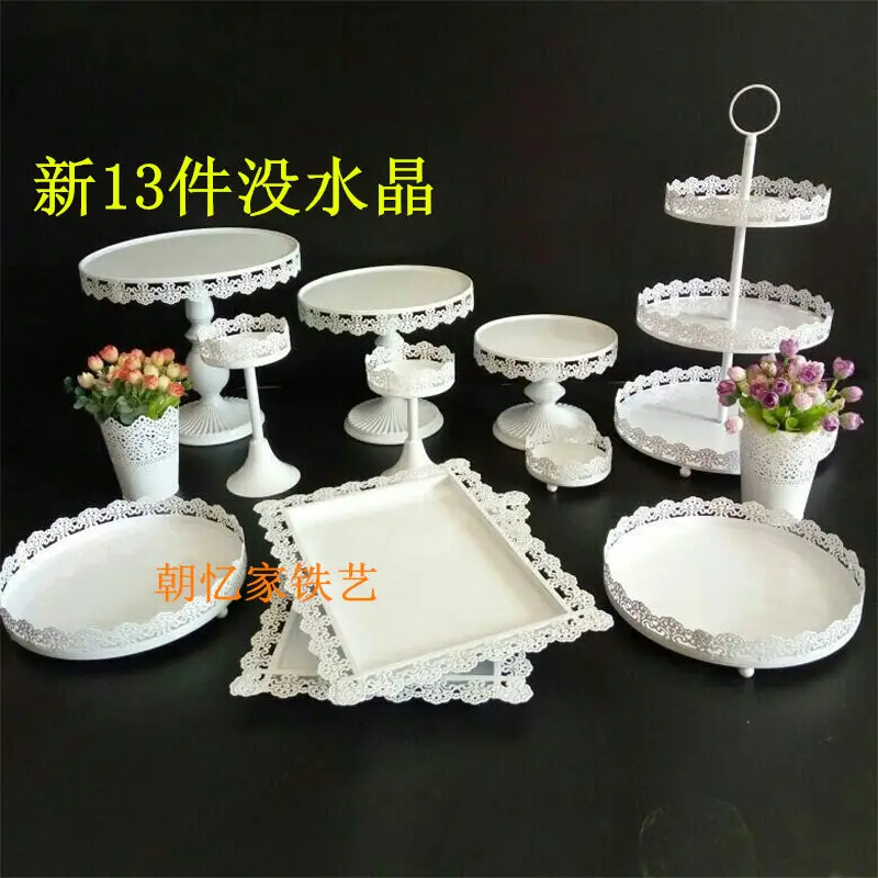 

13 шт./лот белая подставка для торта кастрюля