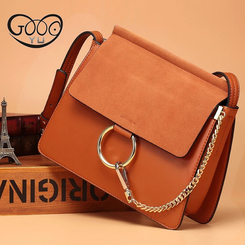 Женская сумка из натуральной кожи модный брендовый мессенджер известного бренда