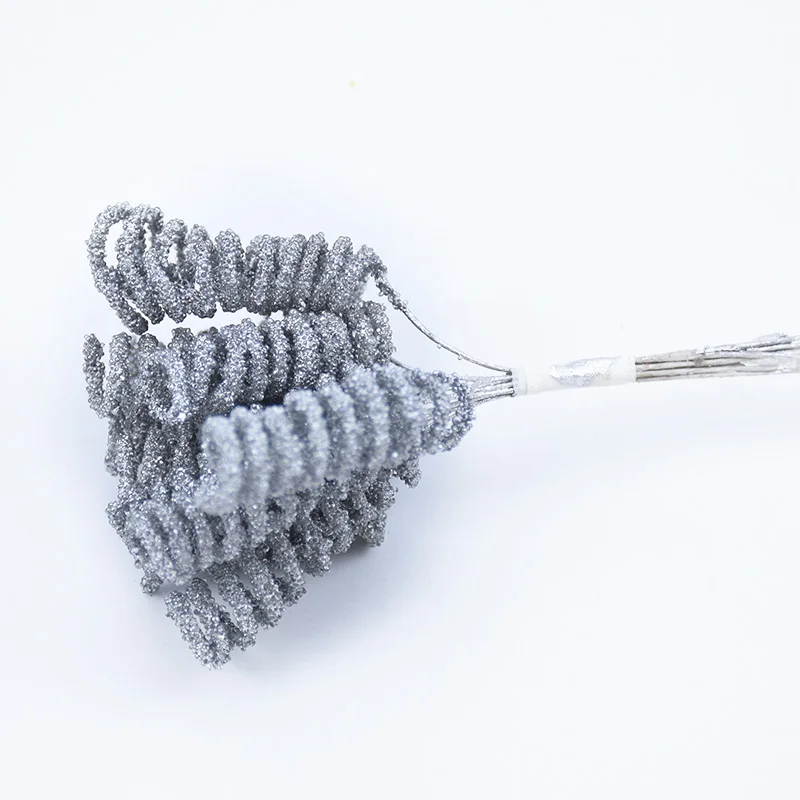 12 шт. искусственные растения DIY рождественские гирлянды Гипсофилы шелковые цветы для скрапбукинга поддельные вспененные весенние diy свадебный домашний декор