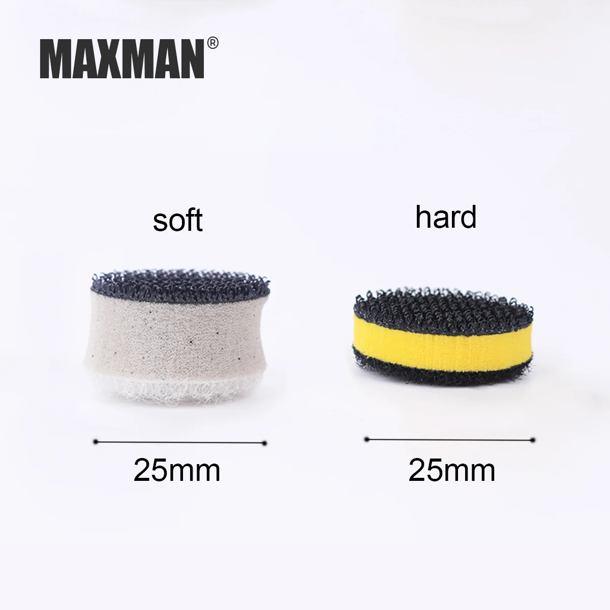 MAXMAN 1 дюйм самоклеющейся дисковая угловая шлифовальная машина для ногтей