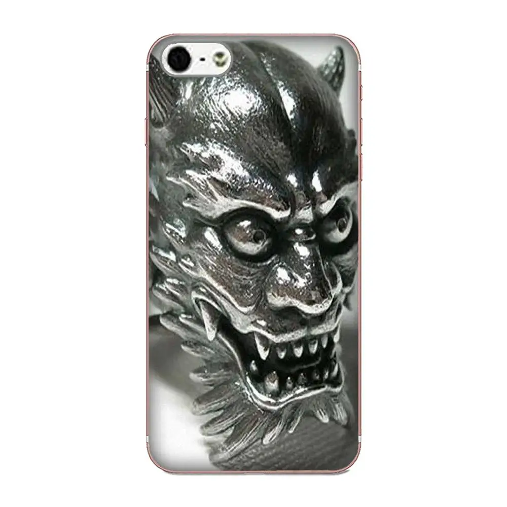 Мягкий чехол для мобильного телефона Hannya Demon Mask Xiaomi Note 3 4 Mi3 Mi4 Mi4C Mi4i Mi5 Mi 5S 5X 6 6X A1 Max Mix