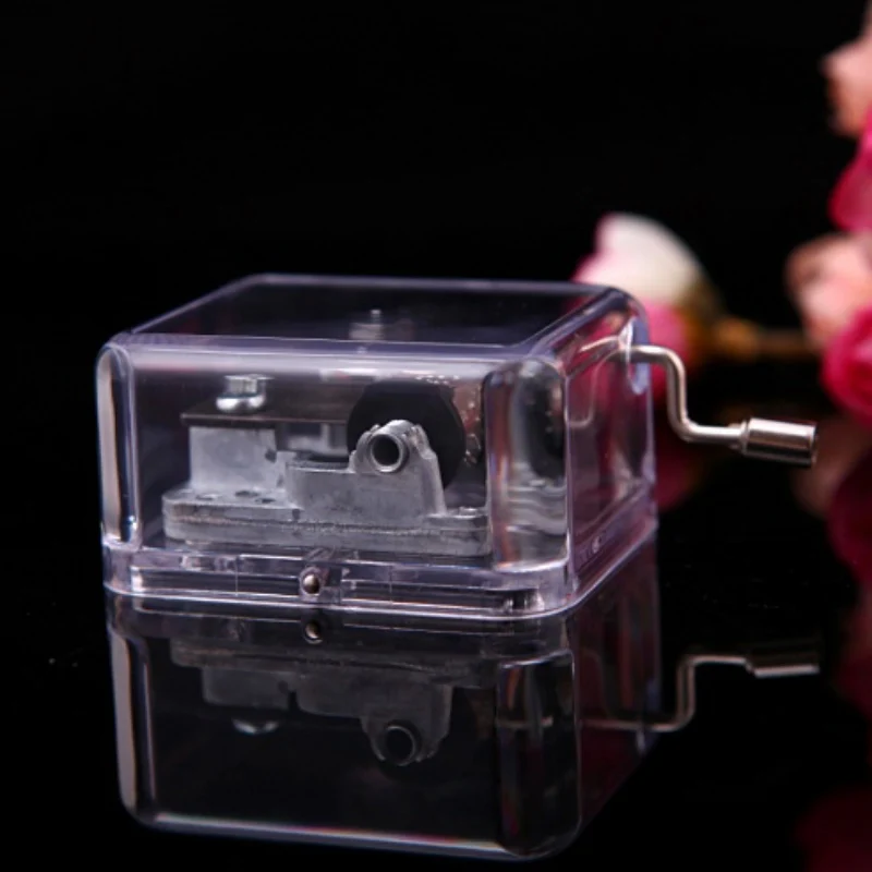 Новая красивая музыкальная шкатулка сделай сам винтажная Золотая ручная замок