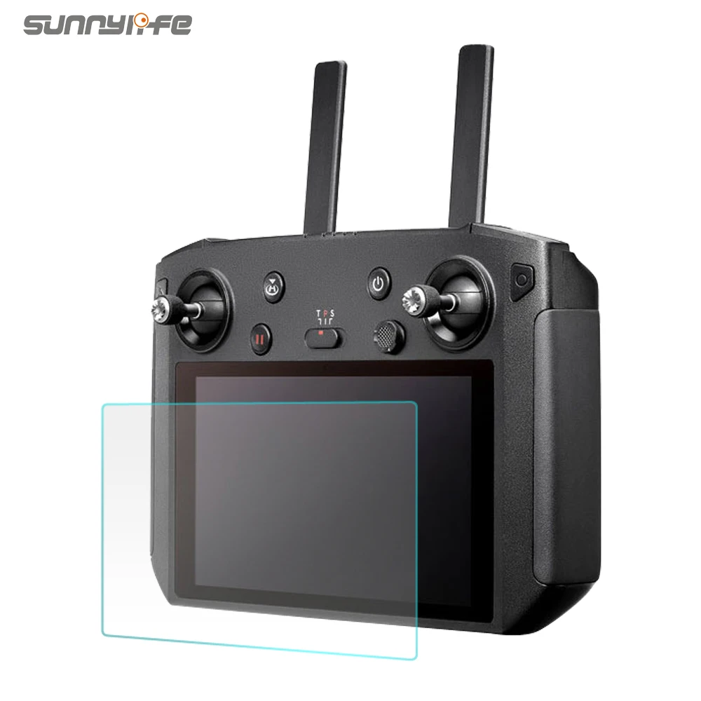 Фото Защитная пленка Sunnylife, 5,5-дюймовая пленка из закаленного стекла для DJI Smart Controller MAVIC 2 PRO & ZOOM T20, защита от падения дрона №4
