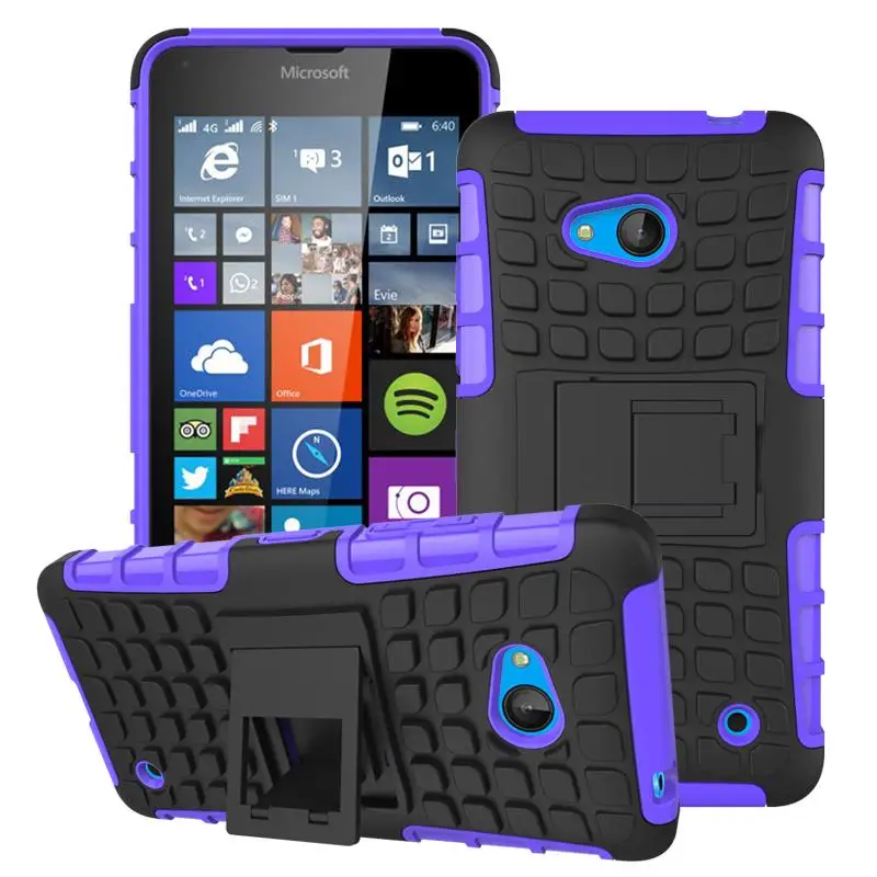 Для Nokia Lumia 640 чехол сверхпрочный Броня ударопрочный гибрид жесткий прочный силиконовый резиновый чехол для телефона s Чехол для Nokia 640 N640
