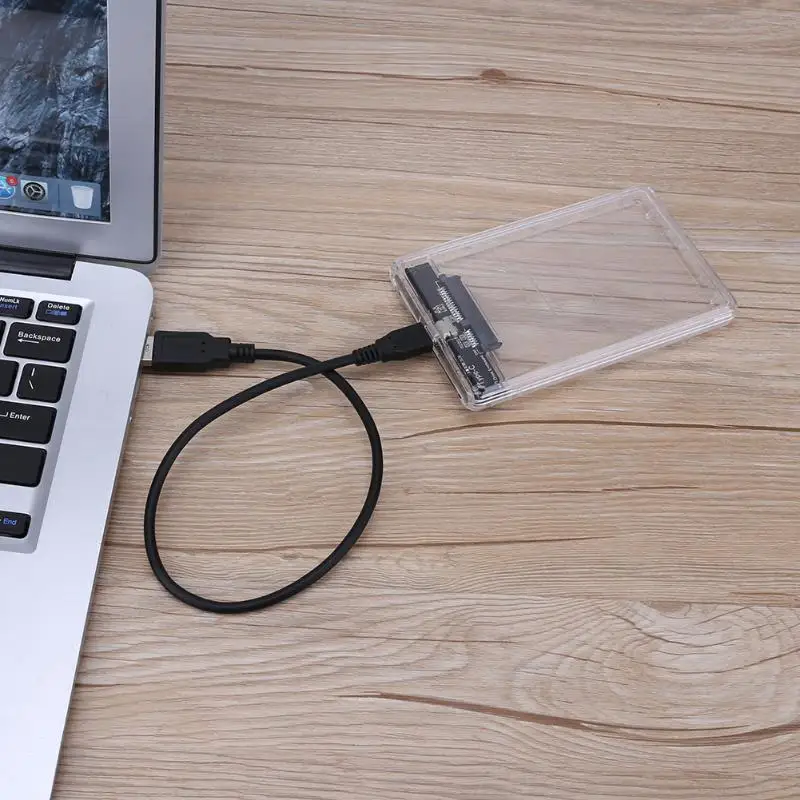 Прозрачный чехол для жесткого диска 2 5 дюйма Type C на Sata 3 0 Гбит/с|hard drive enclosure|drive
