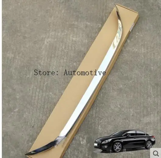 2010- для peugeot 508 ABS Хромированная передняя решетка Вокруг отделки гоночных грилей отделка