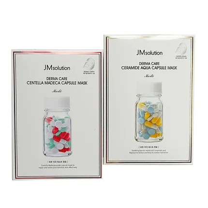 Капсульные маски JMsolution для ухода за кожей Церамид Aqua(Centella Madeca) 10ea 1