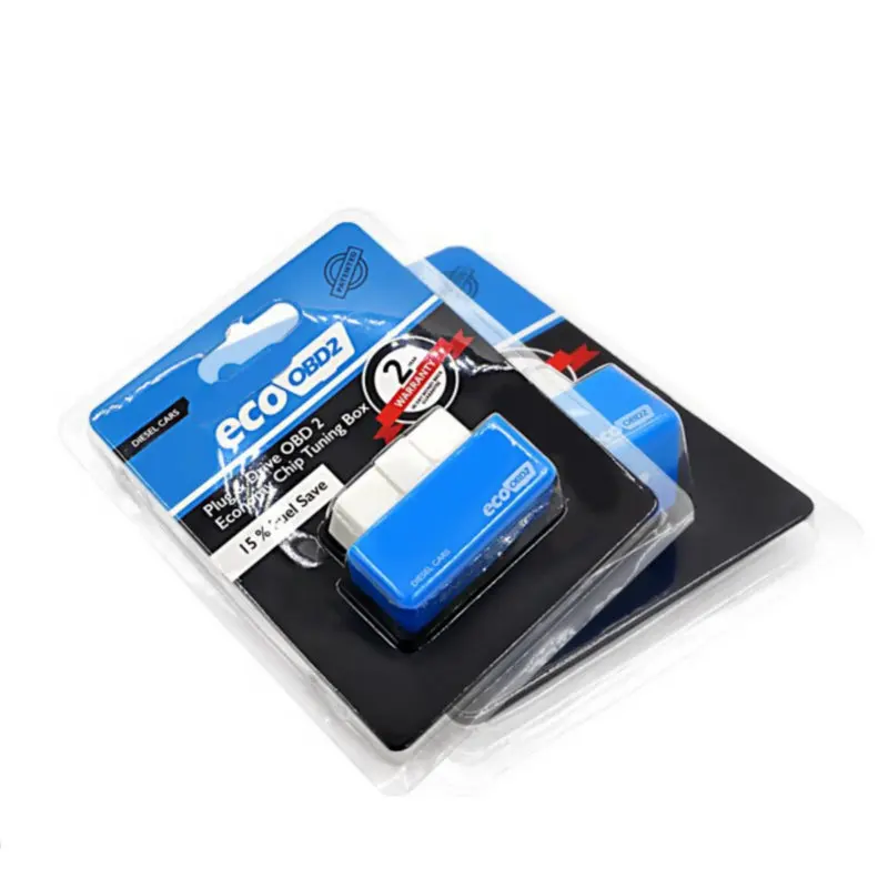Бесплатная доставка блок чип для дизельного автомобиля EcoOBD2 штекер и привод чипа