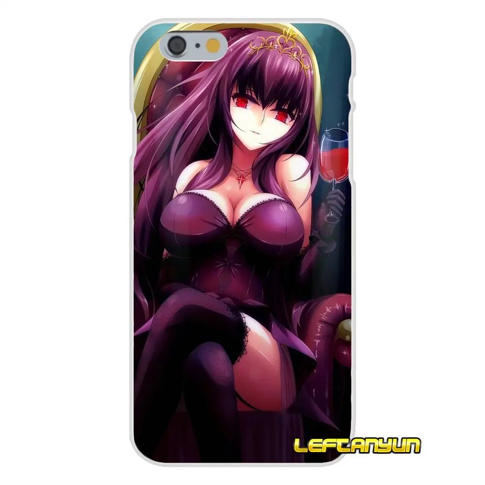 Чехлы для Sony Xperia M2 M4 M5 E3 XA Aqua Z Z1 Z2 Z3 Z5 compact LG K4 7 8 10 V20 V30 2017 Anime girl fate grand order scathach |