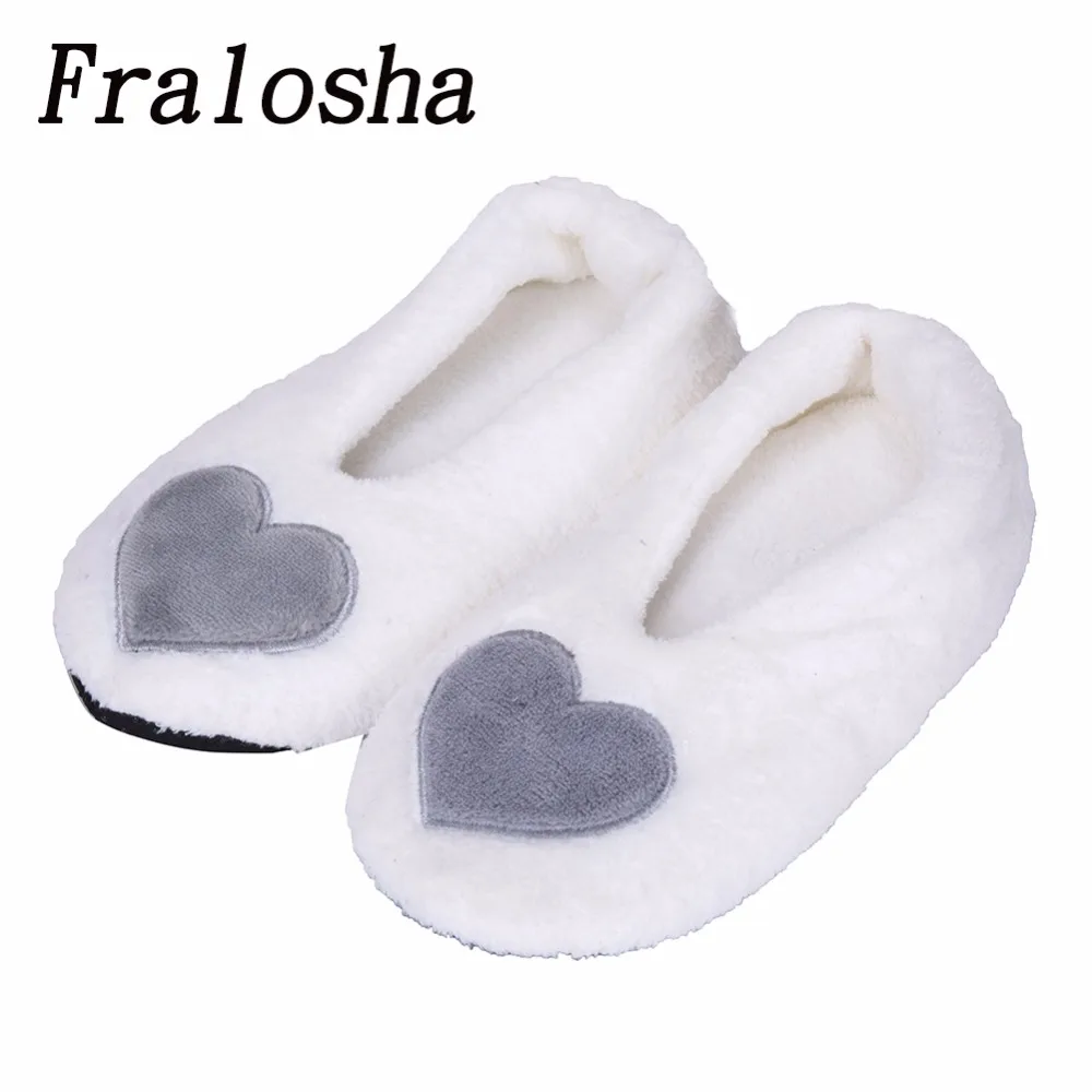 Теплые домашние женские тапочки FRALOSHA хлопковая обувь плюшевая женская