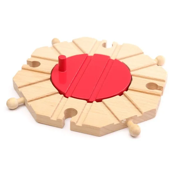 1 шт. переключатель круговой поворотный круг трек из Букового дерева слот для