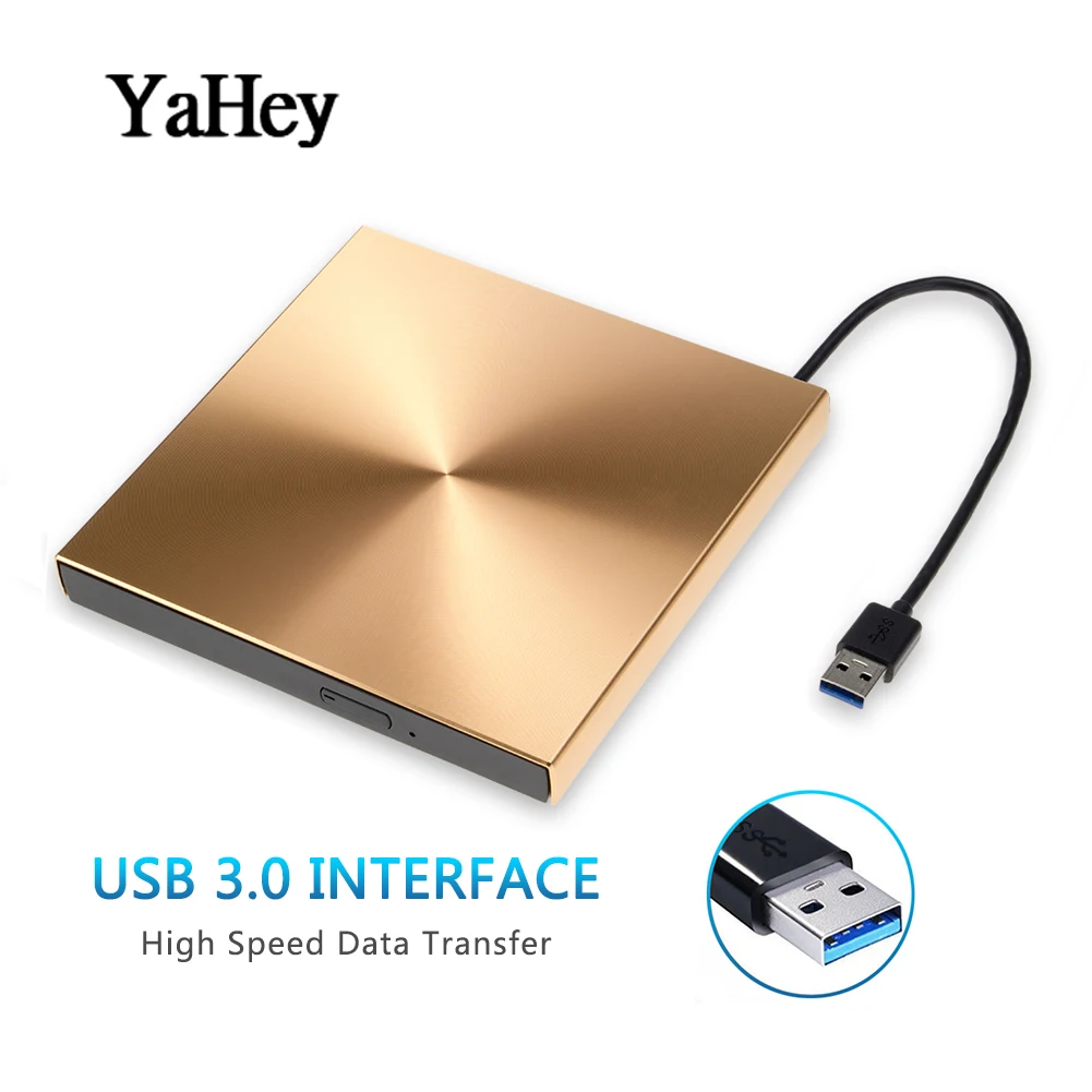 USB 3 0 тонкий внешний DVD горелка CD проигрыватель Portatil оптический dvd компьютерный