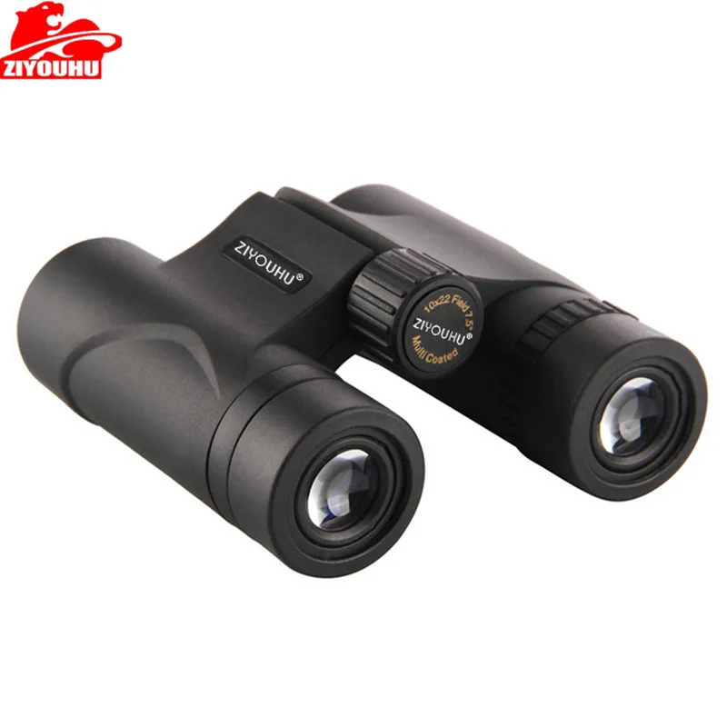 ZIYOUHU 10x22 binoculars waterproof mini HD opera glasses telescope for concert sports 5 colours Free shipping Black hunting | Инструменты