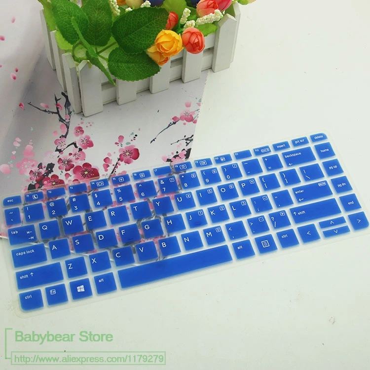 14 дюймовая силиконовая клавиатура для ноутбука защитная пленка HP ProBook 440 G4/440 G6 446