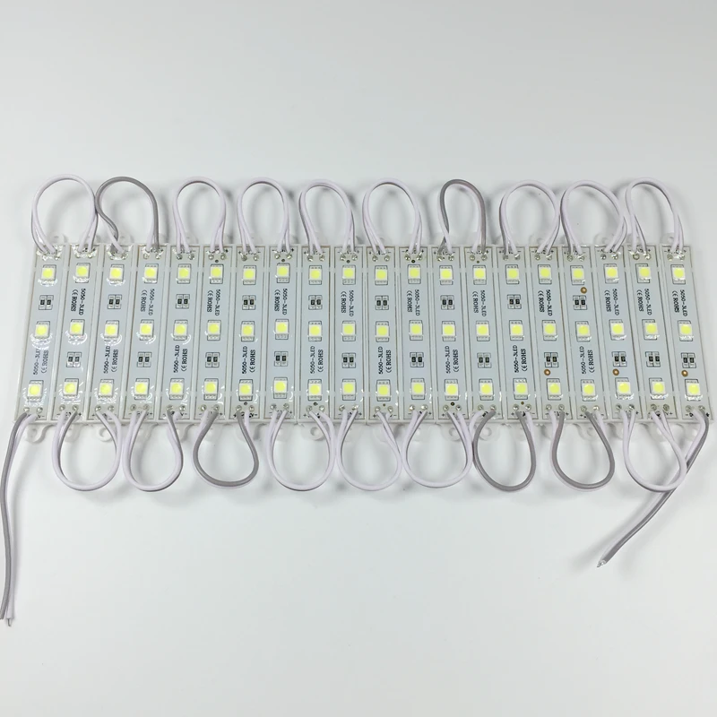 3 СИД SMD 5050 Модуль света водонепроницаемый свет лампы 12V 1000pcs Оптовая торговля modulos