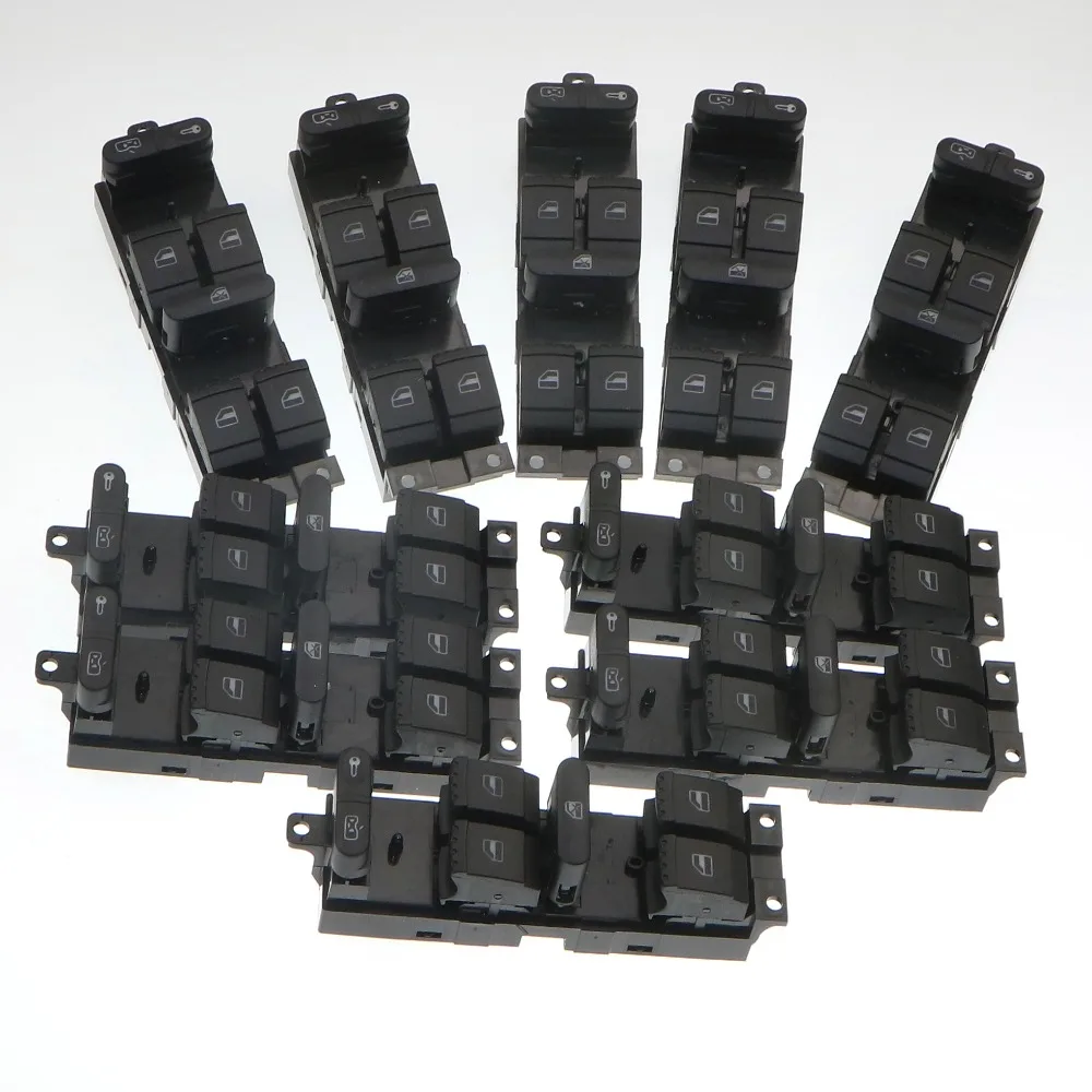 10 шт. кнопки управления боковым стеклом для VW Golf 1998 2005 MK4 Jetta 4 Passat B5 1J4 959 857D 1J4959857D|1j4