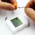 Рыболовные принадлежности для ловли карпа, 50 м, захваты для приманки, всплывающий держатель для бойлов, Ронни для волос, метод фидера, терминал для рыболовных снастей