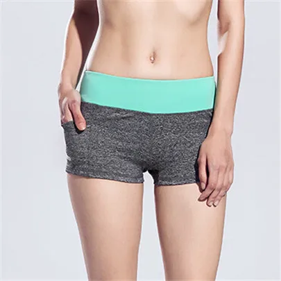 S-XL, женские летние шорты, повседневные, женские, для фитнеса, хит, шорты с принтом, сексуальные, женские, для тренировок, короткие, высокие, тянущиеся, для упражнений, D043 - Цвет: Gray green