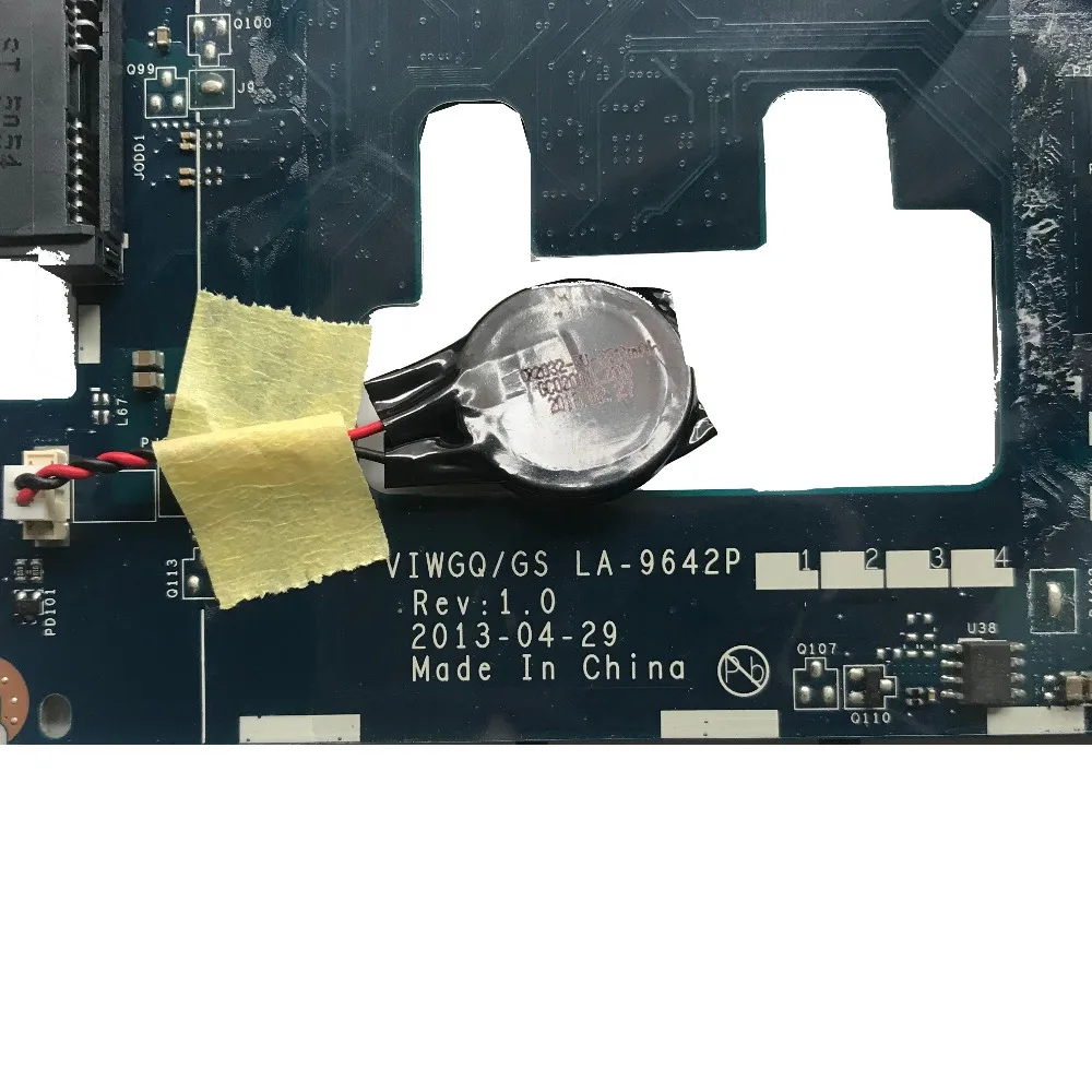 Отремонтированная материнская плата для ноутбука Lenovo G510 DDR3 90004037 VIWGQ/GS LA-9642P 100% рабочая.