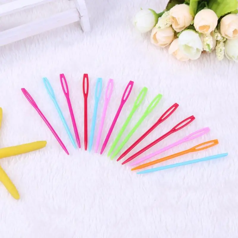 100 шт. Детские вязальные спицы 7 см|crochet needle hooks|tapestry needlecrochet knitting needles |
