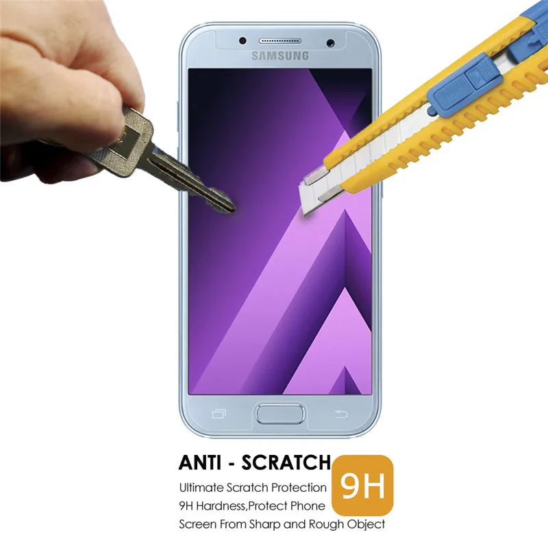 2 шт для samsung Galaxy A5, защита экрана из закаленного стекла 2,5 9 h, Защитная пленка для A 5 520F A520H A520F SM-A520F