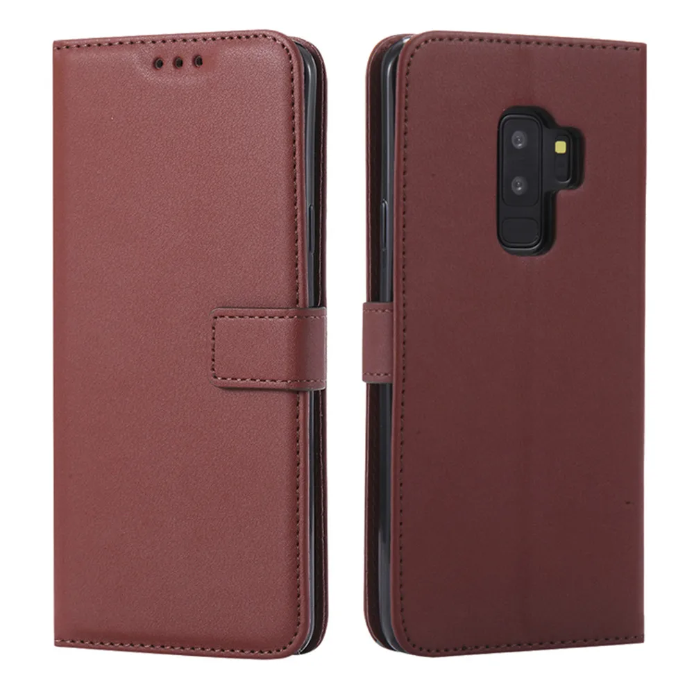 Чехол для Samsung Galaxy S9 Plus S5 Mini S6 S7 Edge S8 Роскошный кожаный флип кошелек чехол