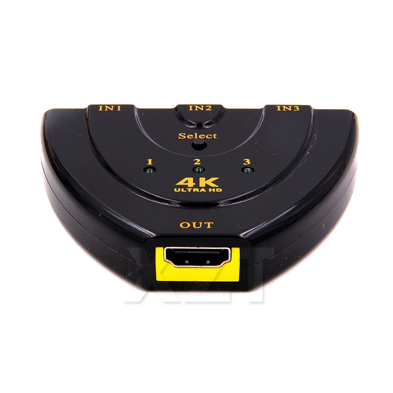 Автоматический HDMI совместимый коммутатор 4K * 2K 3D Mini сплиттер 3 в 1 порт