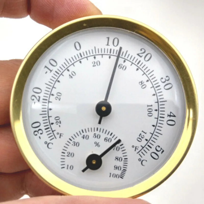 Analog Humidity Gauge Hygrometer Thermometer Temperature Miniature Easy Reading | Инструменты