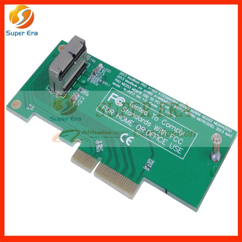 10 шт./лот 2013 2014 2015 год MSATA PCI Express pci-e 4x адаптера для Apple MacBook Air Pro a1466 A1465 A1398 a1502 |