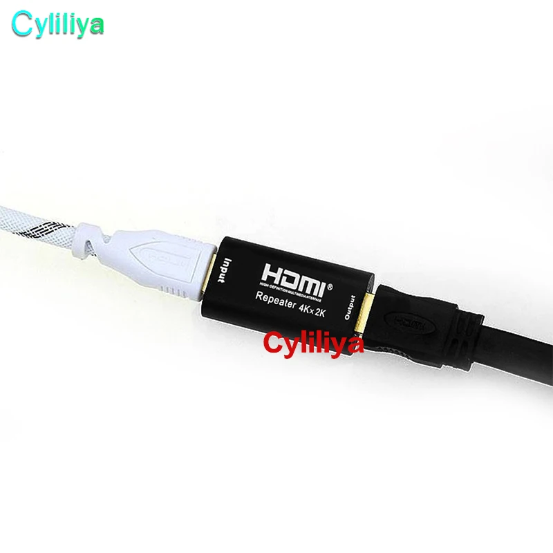 50 шт. Ретранслятор HDMI 1080P 3D 4K * 2K ретранслятор удлинитель усилитель адаптер для
