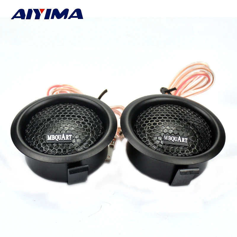 AIYIMA 1 комплект автомобильные Hifi высокочастотные динамики портативные громкие