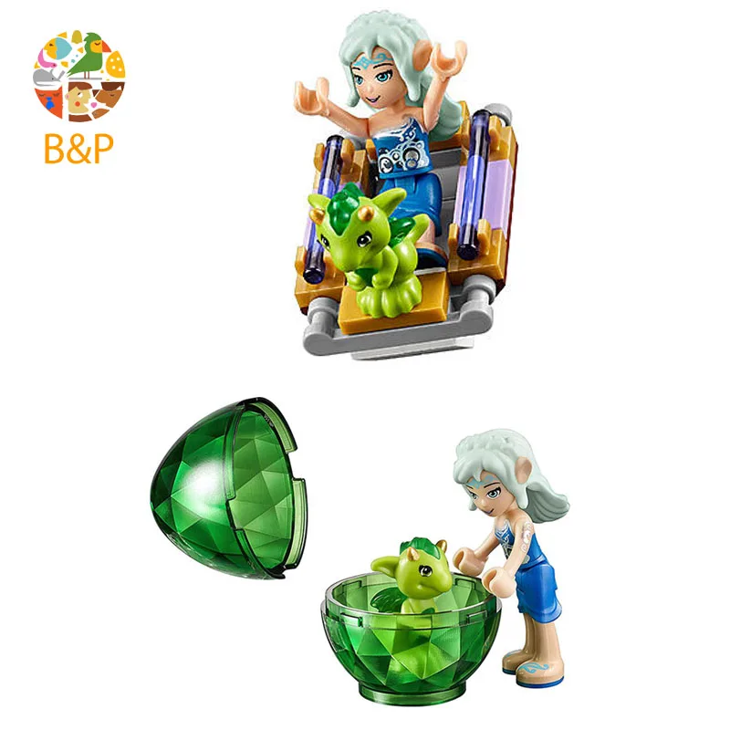 Bela новые 41177 эльфы 279 шт с драгоценными кристаллами шахтные строительные блоки