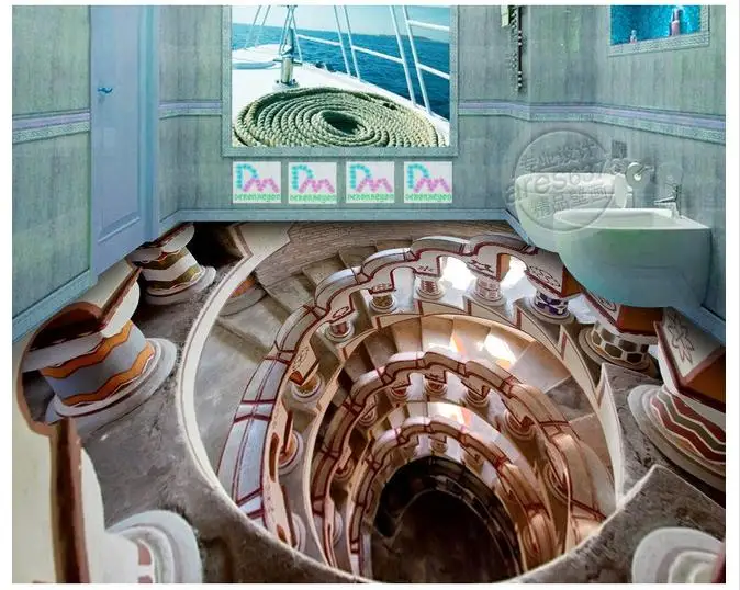 Пользовательские фото обои 3d напольные настенные ПВХ Супер крутые стерео