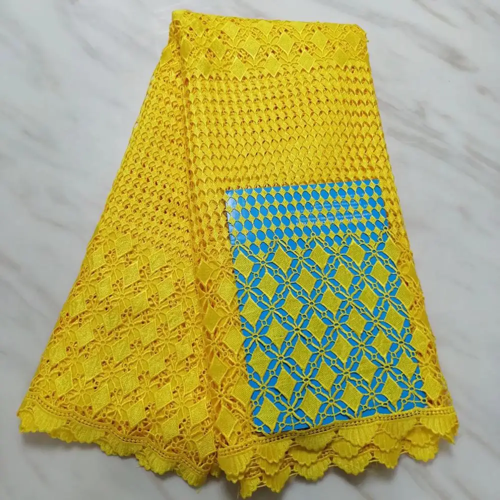 

Cord Lace Fabric Guipure Lace Fabric 2019 Swiss Voile Lace In Switzerland High Quality Gold Cotton Lace For Dresses