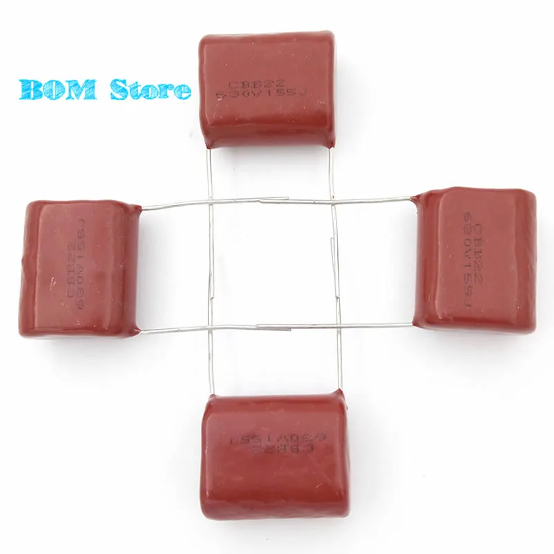 F021-06 155 1.5uF 630V Free shipping 10pcs CBB Polypropylene film capacitor pitch 22mm | Электроника