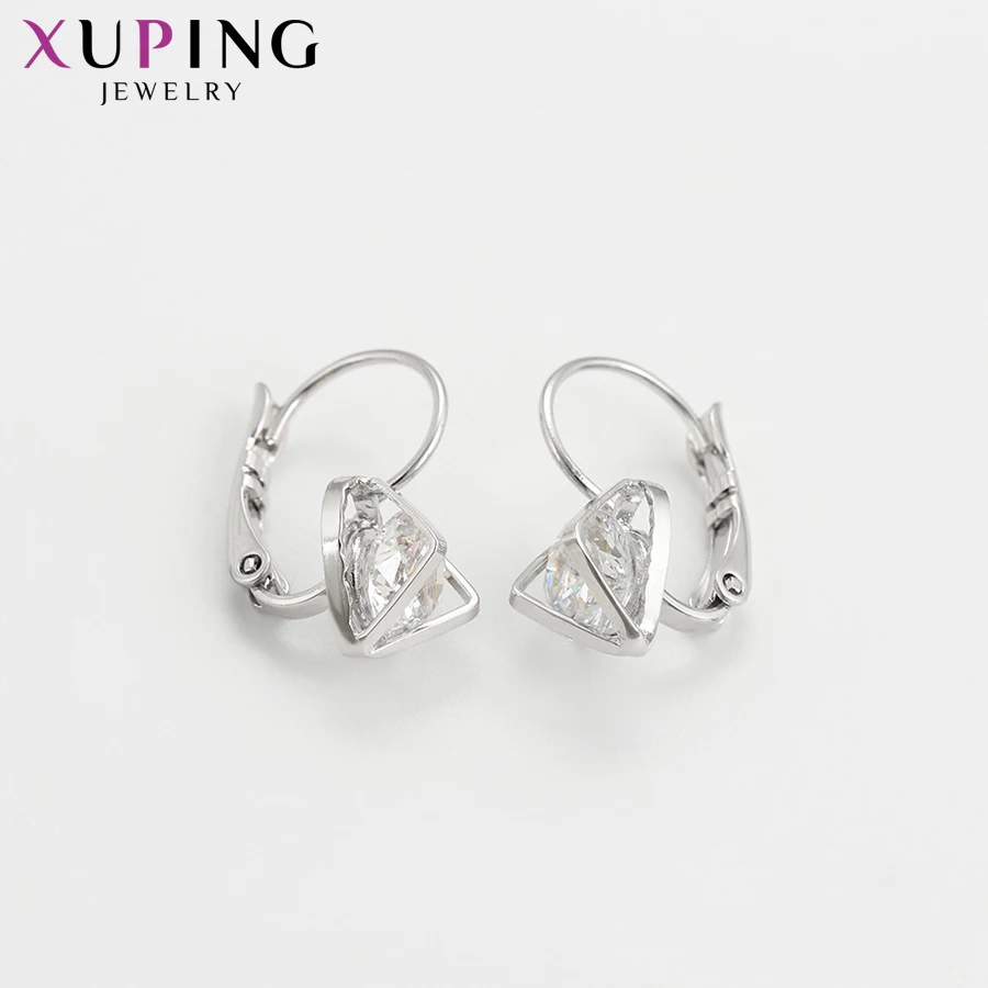 Xuping модные серьги для женщин роскошные изысканные обручи серьги высокое качество Ювелирные изделия Подарки S112, 4-96466