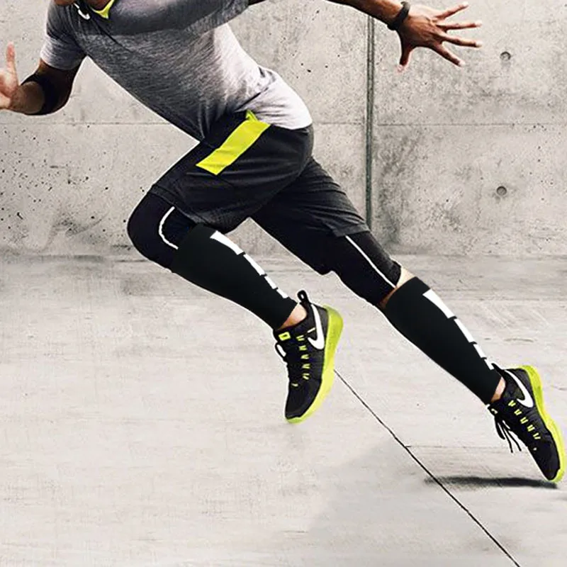 1 шт. Эластичный компрессионный бандаж для ног|Гетры велоспорта| |