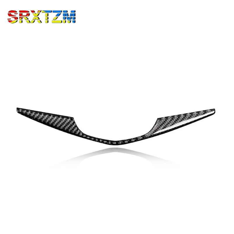 

SRXTZM Carbon Fiber Car Interior Refit Steering Wheel Decorative Cover Trim Car Styling 3D Sticker Modification For Cadillac XT5