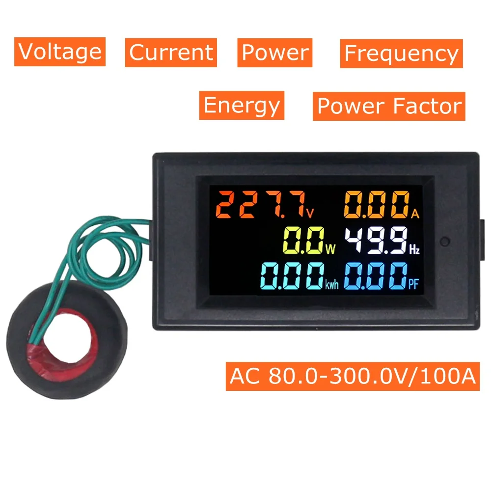 

KETOTEK Вольтметр Амперометр 80-300В/200-450В