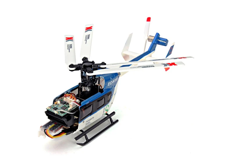 XK K124 6CH бесщеточный EC145 3D6G система RC вертолет RTF|rc helicopter rtf|helicopter rtfrc |