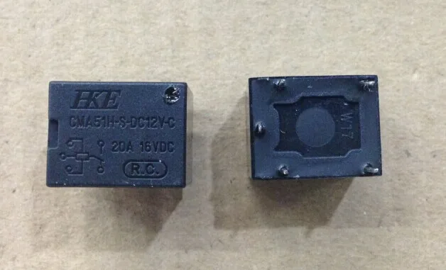20 шт. HKE авто реле CMA51H S DC12V C 12В 5 ног 16В постоянного тока 20А для T74 T78|t78 turbo|t785 leg |