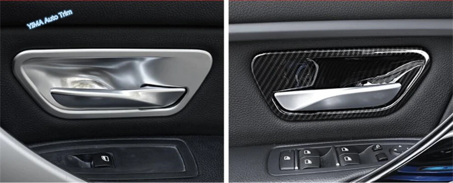 Lapetus For BMW 3 4 Series f30 f32 f35 316i 318i 320li 2013 - 2018 ABS Auto Styling Inner Car Door Handle Bowl Frame Cover Trim |