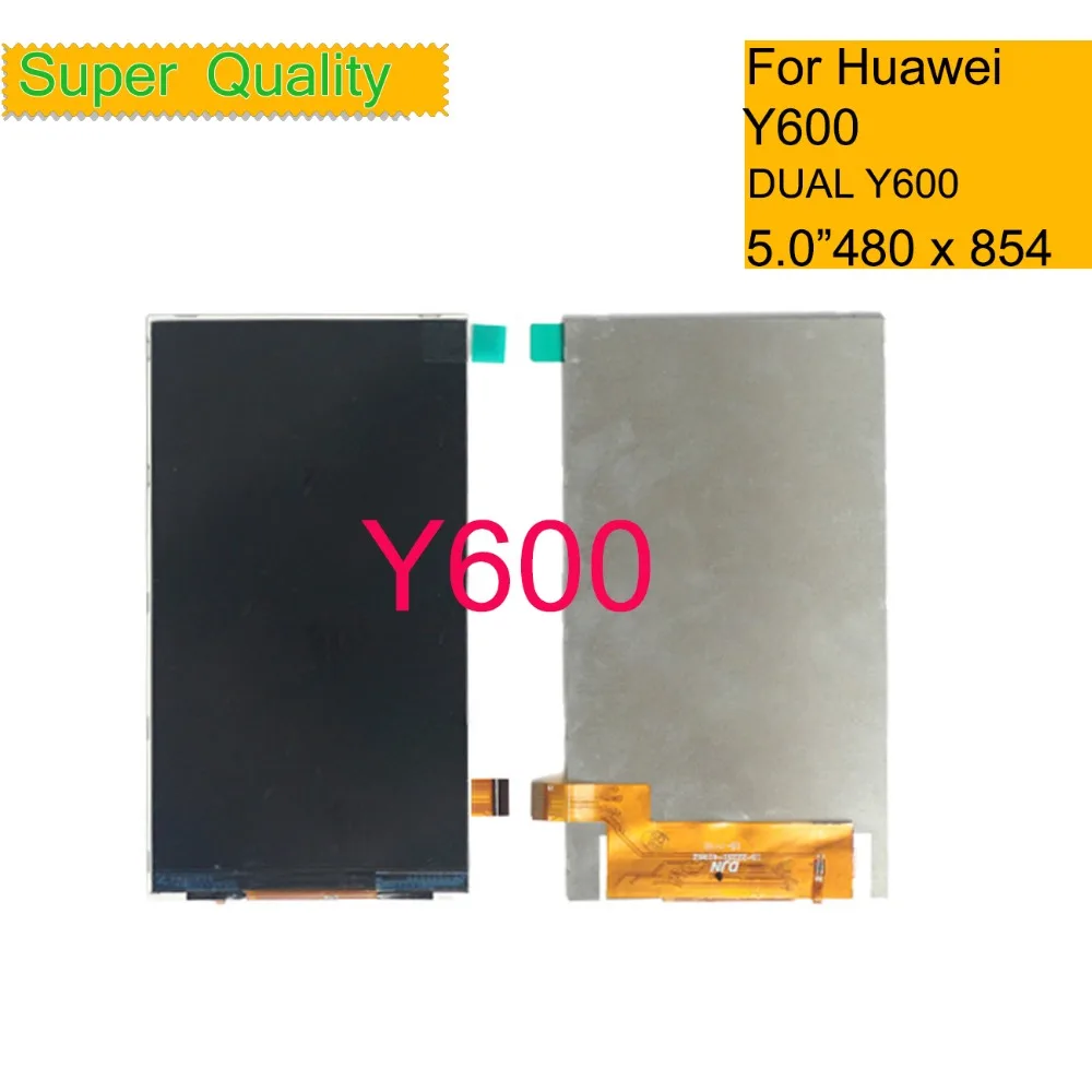 480x854 ips 5 0 &quotдля huawei Ascend Y600 U20 Dua SIM ЖК дисплей экран Pantalla монитор для замена|Экраны