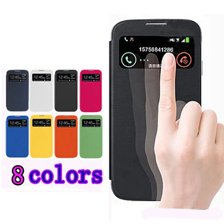 Кожаный чехол с откидной крышкой для телефона Samsung Galaxy S4 S 4 SIV 9500 GalaxyS4 GT I9500 I9505