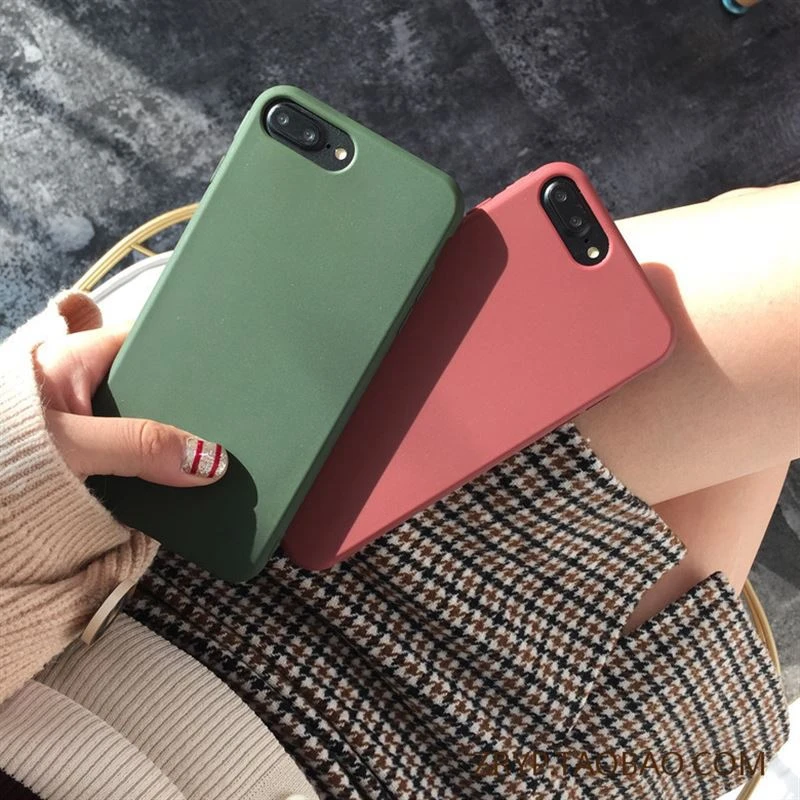 Чехол для iPhone 7 силиконовый чехол 6 задняя крышка Apple Симпатичные чехлы 8 Plus