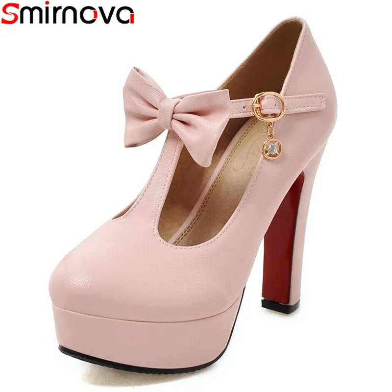 Женские туфли лодочки из ПУ кожи с круглым носком на платформе|party shoes|women pumpspumps sexy