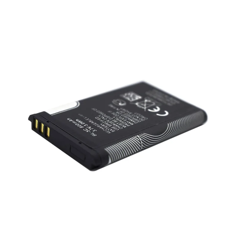 3,7 V 1200 мА/ч, Батарея BL-5C BL5C BL 5C Перезаряжаемые батареи для Nokia 2112 2118 2255 2270 2280 2300 2600 2610 3125 3230