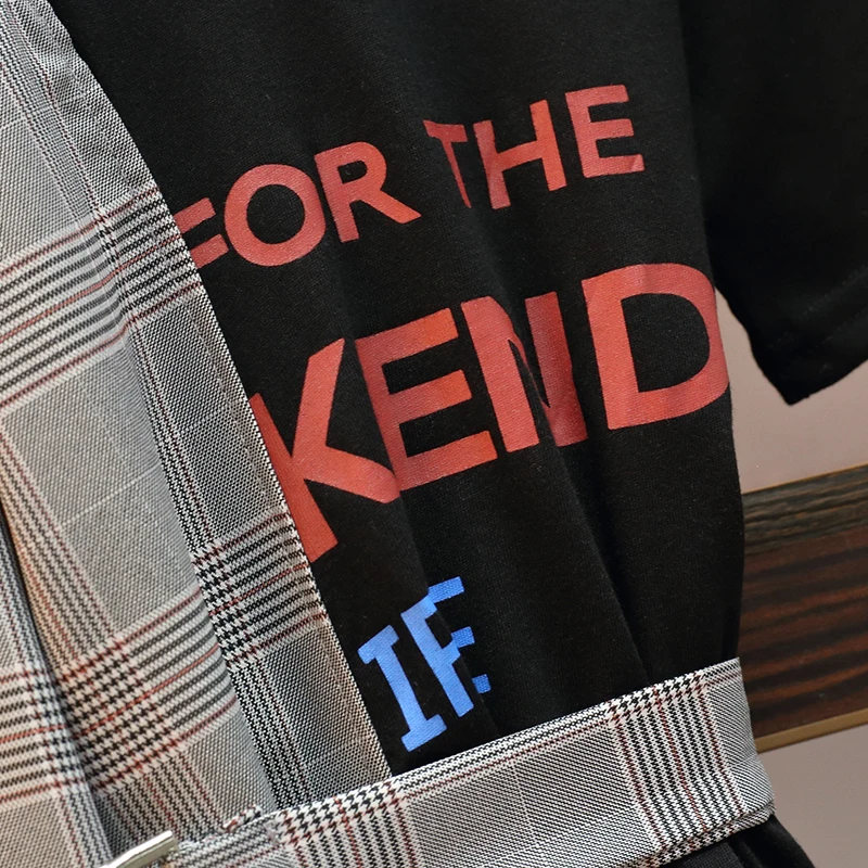 Лоскутное платье футболка для женщин 2019 летнее винтажное с коротким рукавом