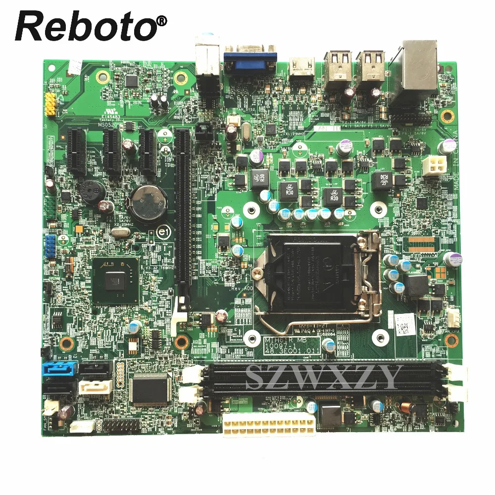 Материнская плата Reboto для настольных компьютеров DELL OPX 390MT Φ 0M5DCD M5DCD MIH61R MB 10097 1
