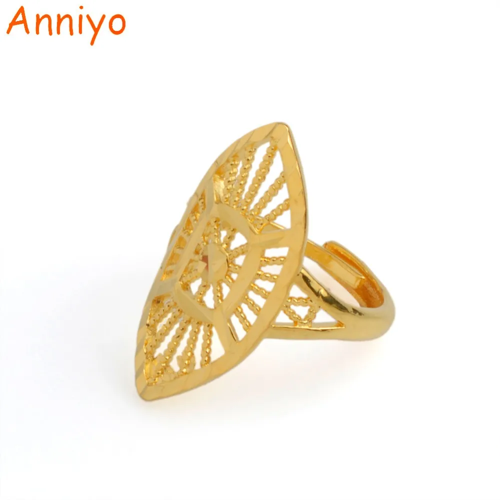 Anniyo может открыть Золотое кольцо для женщин/Госпожа в арабском эфиопском стиле
